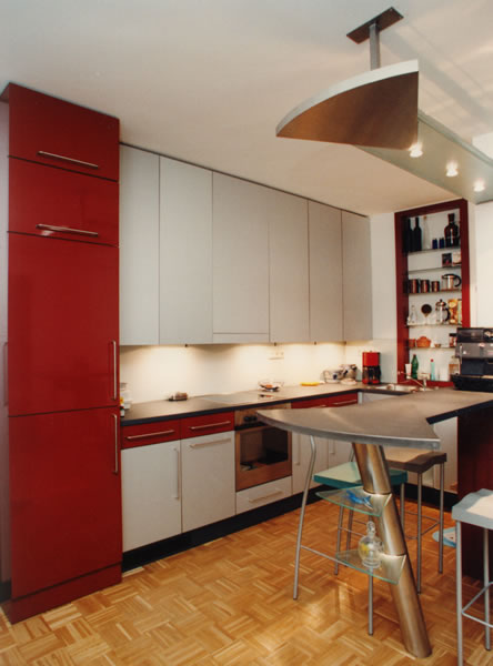 Vergrößerte Ansicht der Küche von BCS Möbelwerkstätten - Zurück = Klick auf das Bild!